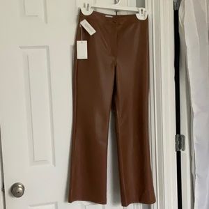 Aritzia  faux leather ( but look real leather ) pants